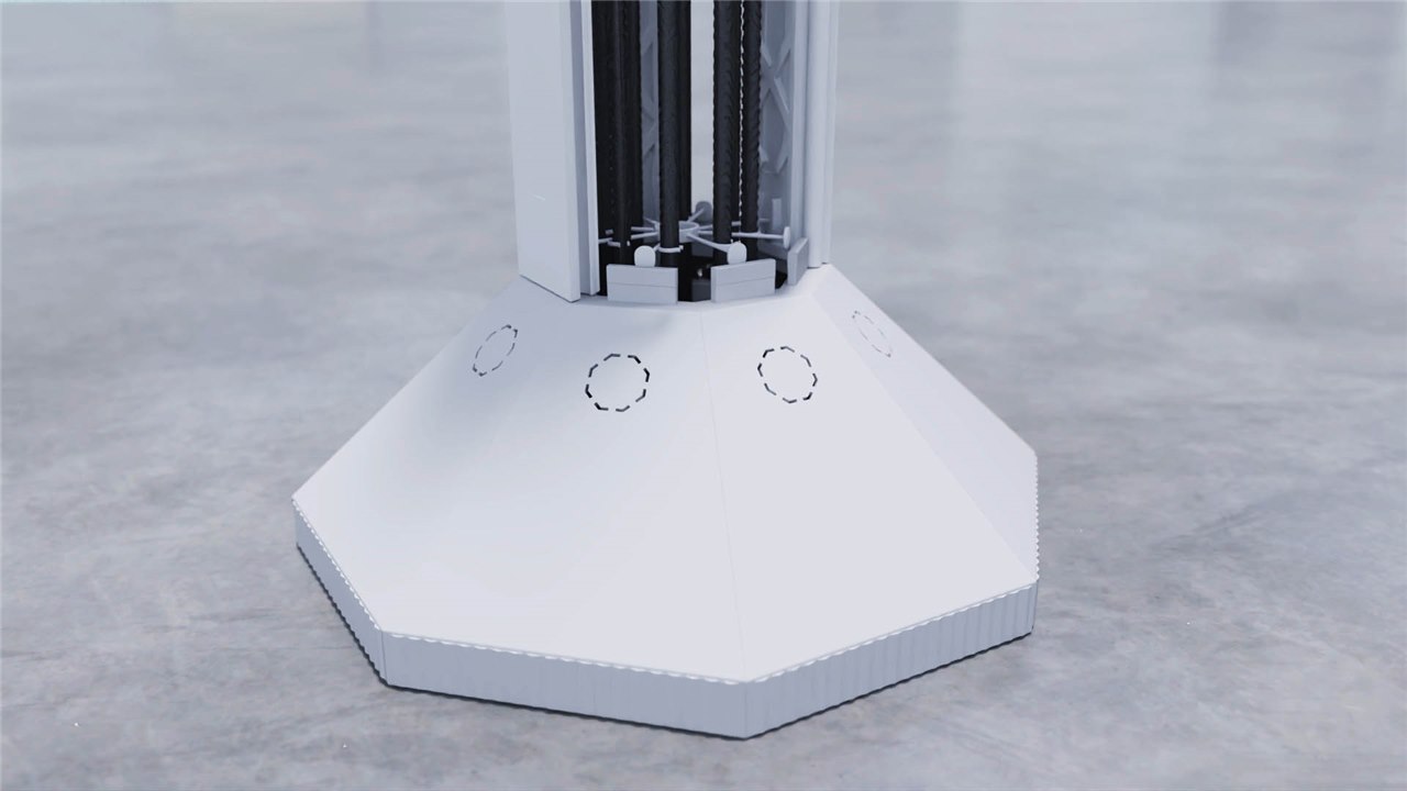 OctaPillar — interlocking sleeve assembly